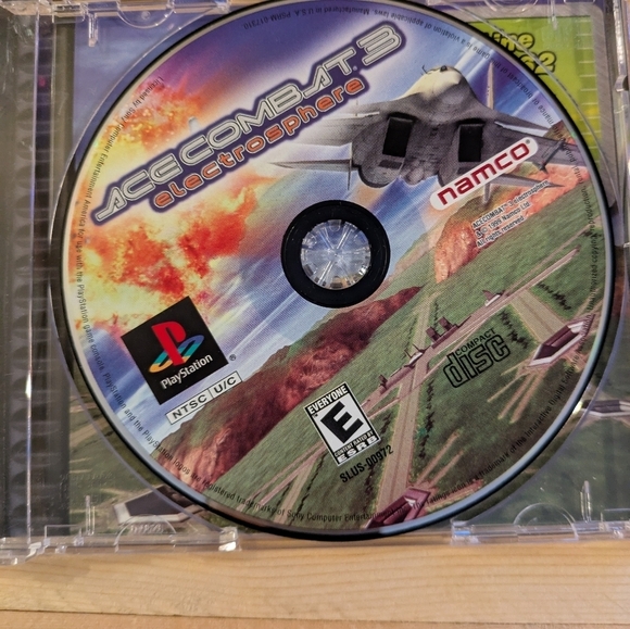 Ace Combat 3 Electrosphere - PlayStation Game Used - Picture 5 of 9